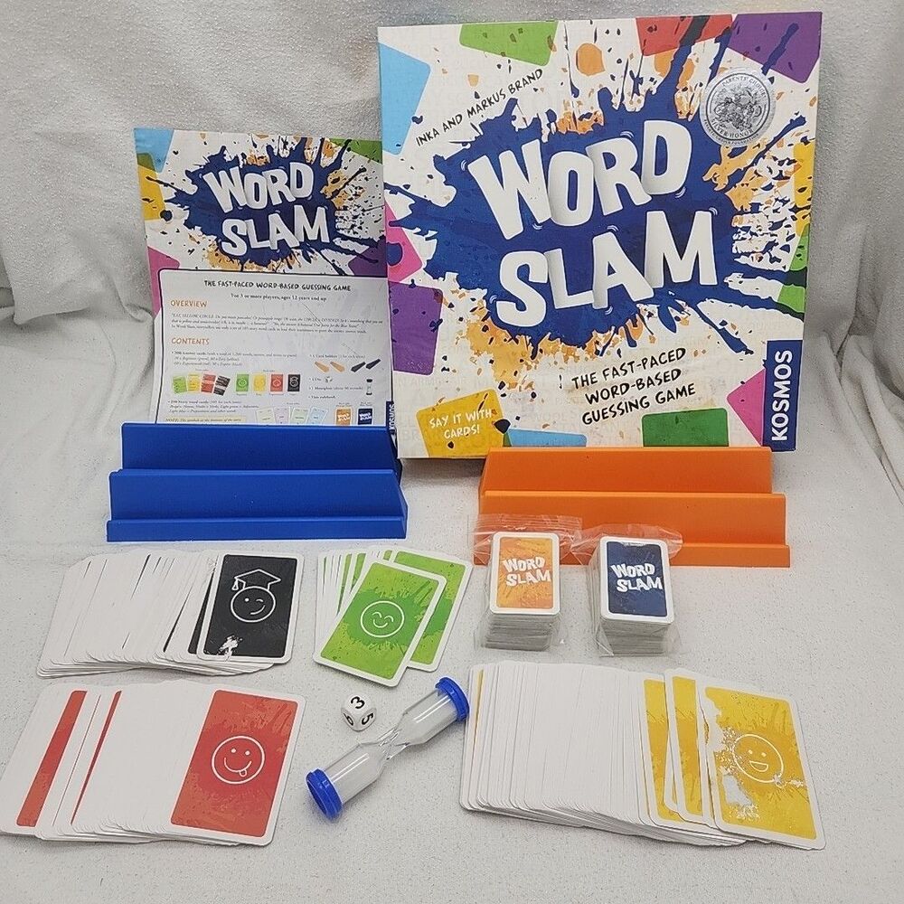 Game Word Slam Party Board Fast Paced Word Guessing Kosmos Germany Not Complete